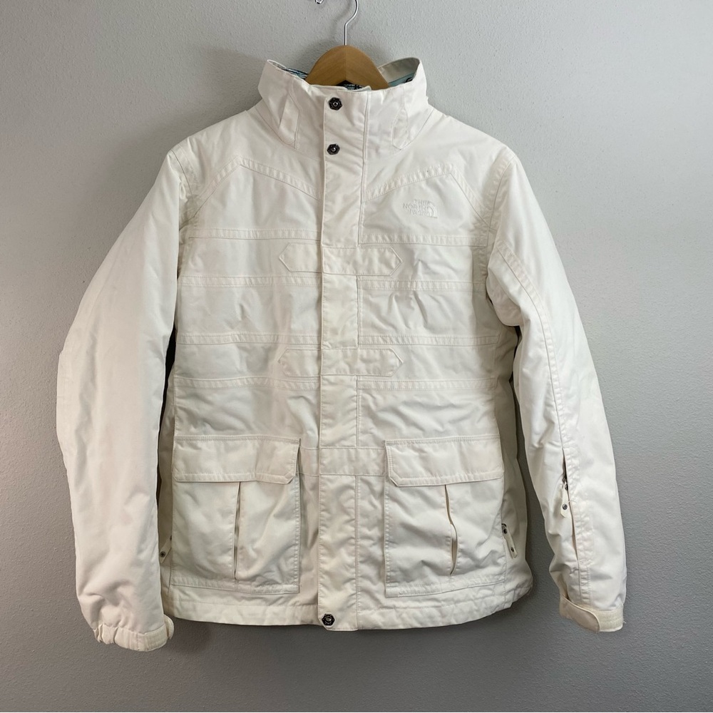 North Face Hyvent Triclimate Ski Jacket in White‎ Women’s Large